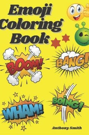 Cover of Emoji Coloring Book