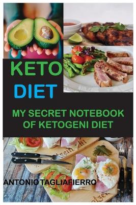 Book cover for My secret notebook of ketogenic recipes