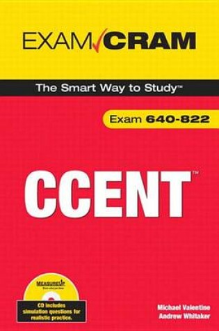 Cover of Ccent Exam Cram (Exam 640-822), Adobe Reader
