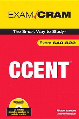 Book cover for Ccent Exam Cram (Exam 640-822), Adobe Reader