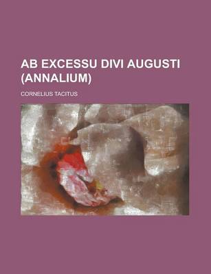 Book cover for AB Excessu Divi Augusti (Annalium)