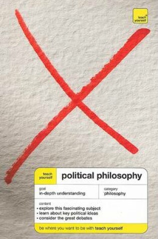 Cover of Teach Yourself Political Philosophy