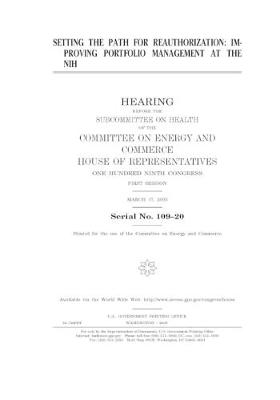 Cover of Setting the path for reauthorization