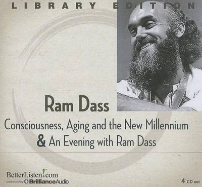 Book cover for Consciousness, Aging and the New Millennium & an Evening with RAM Dass
