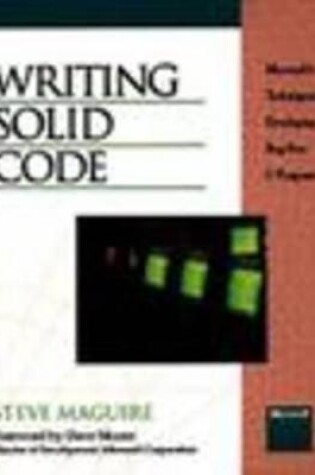 Cover of Writing Solid Code