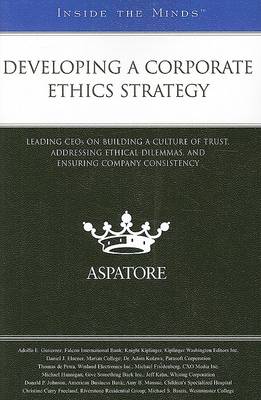 Cover of Developing a Corporate Ethics Strategy