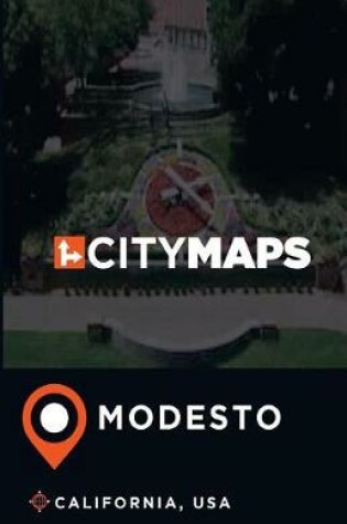 Cover of City Maps Modesto California, USA