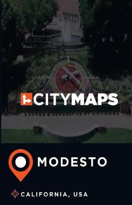 Book cover for City Maps Modesto California, USA