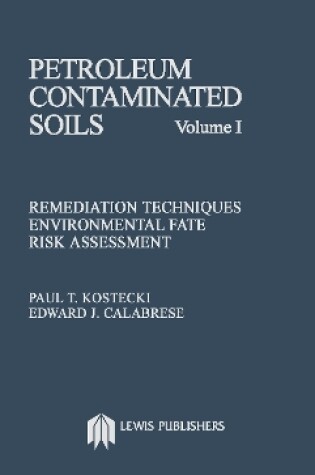 Cover of Petroleum Contaminated Soils, Volume I