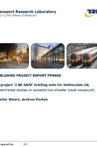 Cover of EC project '2 BE SAFE' briefing note on Deliverable 18