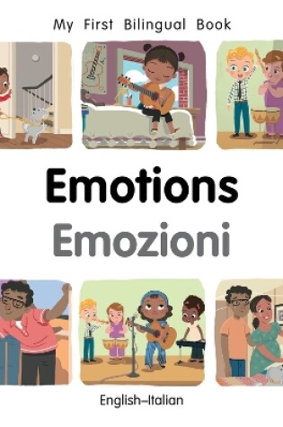 Cover of My First Bilingual Book–Emotions (English–Italian)