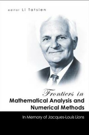 Cover of Frontiers in Mathematical Analysis and Numerical Methods