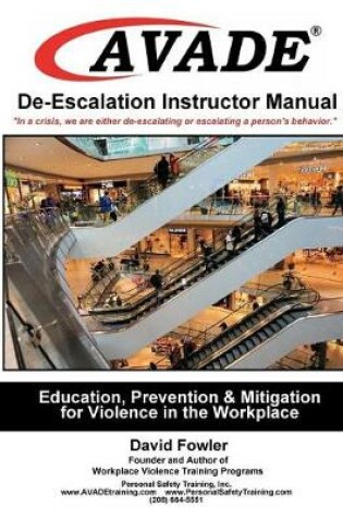 Cover of AVADE De-Escalation Instructor Manual