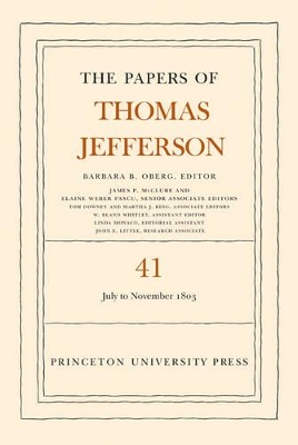 Book cover for The Papers of Thomas Jefferson, Volume 41