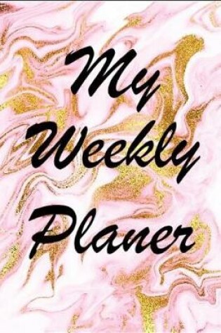 Cover of My Weekly Planer