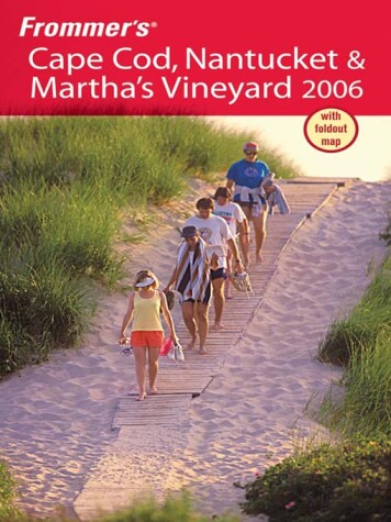 Cover of Frommer's Cape Cod, Nantucket & Martha's Vineyard 2006
