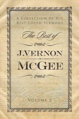 Book cover for The Best of J. Vernon McGee
