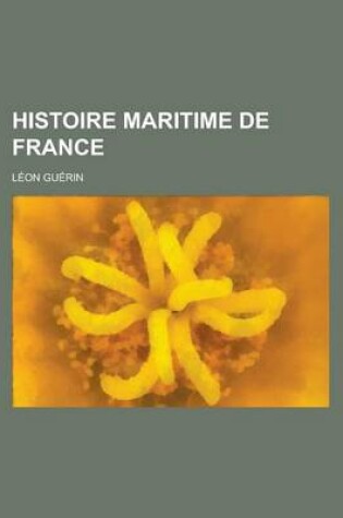 Cover of Histoire Maritime de France