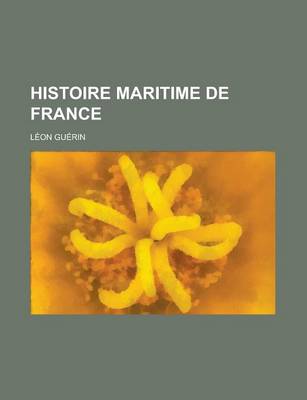 Book cover for Histoire Maritime de France