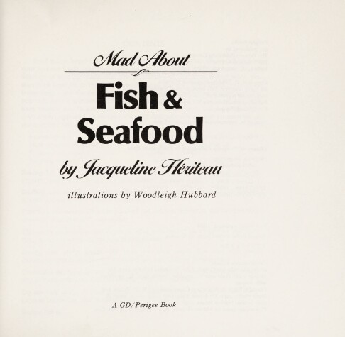 Cover of Mad about Fish & Seafood
