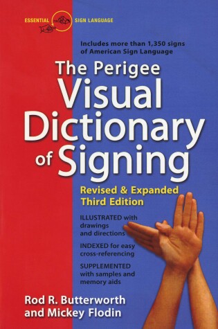 Cover of The Perigee Visual Dictionary of Signing