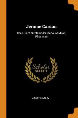 Book cover for Jerome Cardan