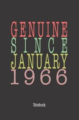 Cover of Genuine Since January 1966
