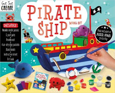 Book cover for Pirate Ship Model Set