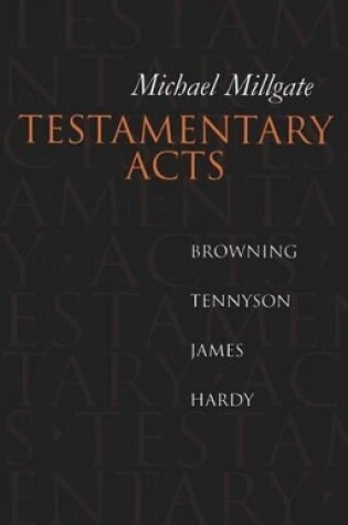 Cover of Testamentary Acts