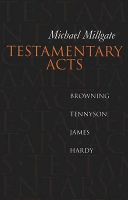 Book cover for Testamentary Acts