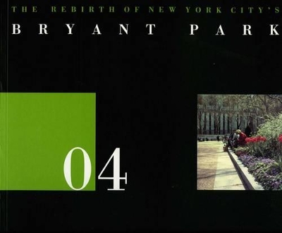 Book cover for The Rebirth of New York City's Bryant Park