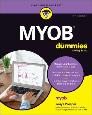 Book cover for MYOB For Dummies
