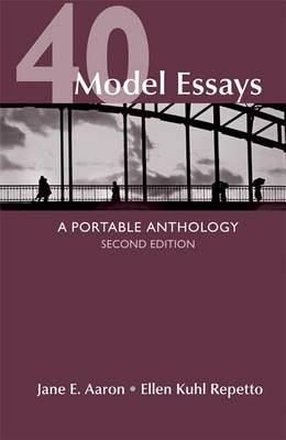 Book cover for High School Edition of 40 Model Essays