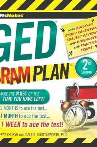 Cover of Cliffsnotes GED Test Cram Plan Second Edition