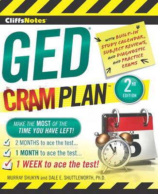 Cover of Cliffsnotes GED Test Cram Plan Second Edition