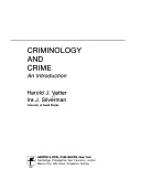 Book cover for Criminology & Crime: Intro