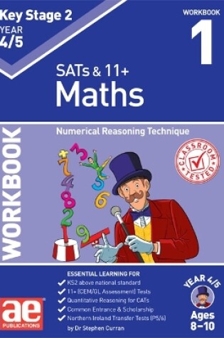 Cover of KS2 Maths Year 4/5 Workbook 1