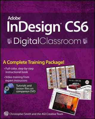 Book cover for Adobe InDesign CS6 Digital Classroom