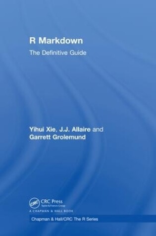 Cover of R Markdown