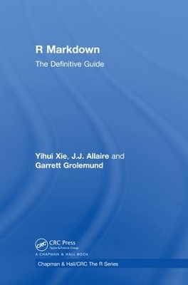 Book cover for R Markdown