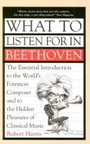 Book cover for What to Listen for in Beethoven