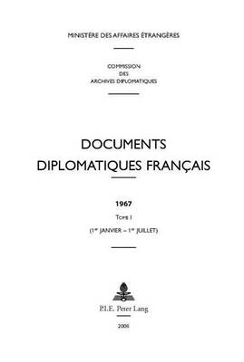 Cover of Documents Diplomatiques Francais