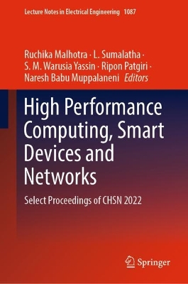 Book cover for High Performance Computing, Smart Devices and Networks