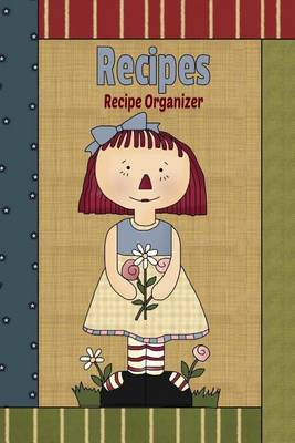 Book cover for Recipes Recipe Organizer