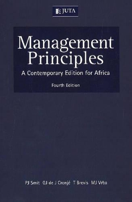 Book cover for Management Principles