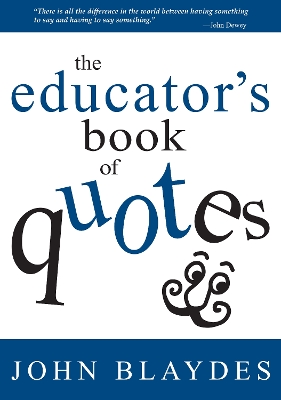 Cover of The Educator's Book of Quotes