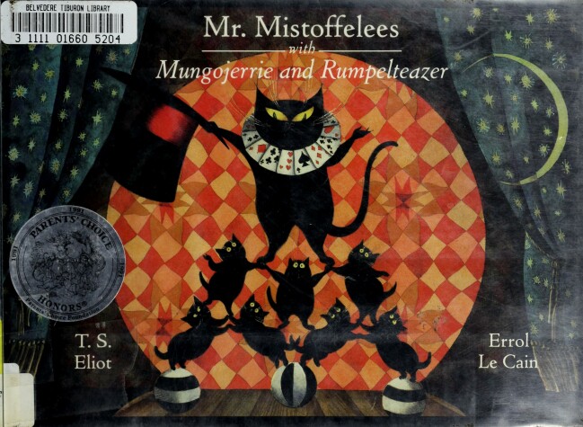 Book cover for Mr. Mistoffelees; With, Mungojerrie and Rumpelteazer
