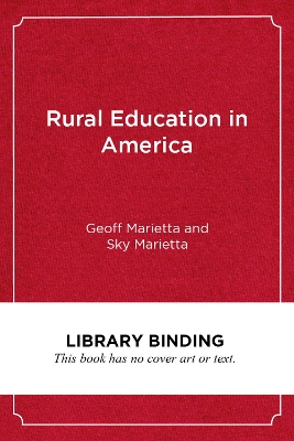 Book cover for Rural Education in America