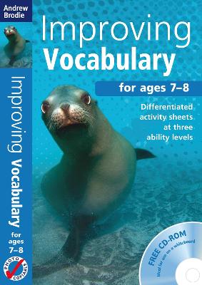 Book cover for Improving Vocabulary 7-8