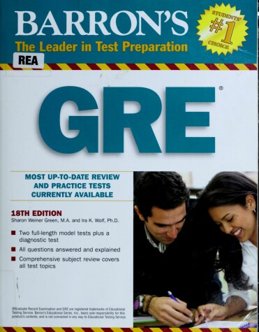 Book cover for How to Prepare for the GRE